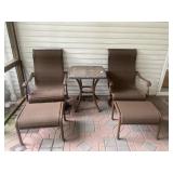 Elbertex 5pc Patio Set