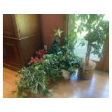 Lot of Artificial Tree, Plants, Flowers and Plant
