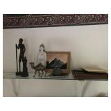 Shelf of Figurines, Etc.