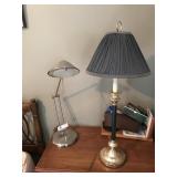 2 Table Lamps and 1 Wall Lamp