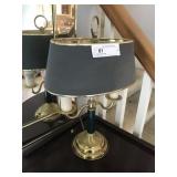 2 Brass Table Lamps