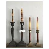 4 Candle Sticks