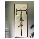 Modern Colorful Bicycle Print