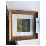 European Oil on Cloth Painting