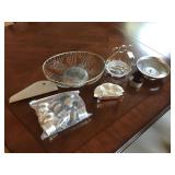 Lot of Silverplate and Metal Dishes
