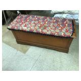 Lane Cedar Chest w/Upper Shelf & Quilted Lid