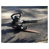 Electric Leaf Blower and Hedge Trimmer