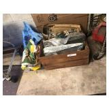 Box Lot of Painting Supplies