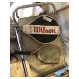 Wilson Tennis Racket and Racketball Racket