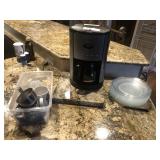 Gevalia Coffee Maker, Mugs, Glass Plates, Etc.