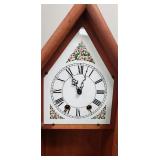 Modern Key Wind Shelf Clock