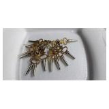 Lot of Pocket Watch Keys