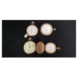 4 Vintage Gold Filled Watches