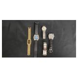5 Wrist Watches, 2 are Seiko