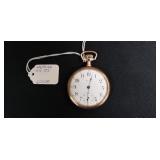 Waltham S16 17J G.F Pocket Watch, works, no