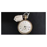 Hampden Pocket Watch, runs