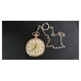 Elgin 17J Pocket Watch, runs
