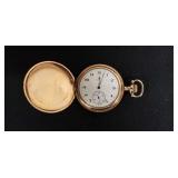Elgin Hunter Case Pocket Watch, runs