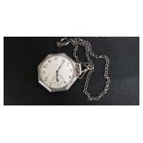Elgin 15J Octagon Pocket Watch, working