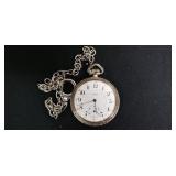 Illinois Pocket Watch 17J, runs