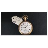 South Bend S18 17J G.F Pocket Watch, runs