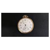 Waltham 15J G.F Pocket Watch, runs