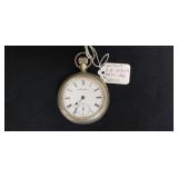 Waltham S18 Pocket Watch 1883 17J, works