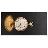 Elgin 17J G.F Hunters Case Pocket Watch, working