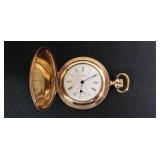 Waltham Hunter Case Pocket Watch, runs