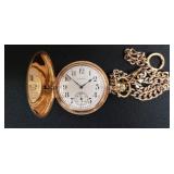 Elgin G.F Hunters Case Pocket Watch, runs