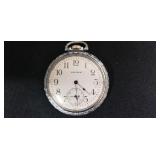 Waltham 17J Pocket Watch, runs
