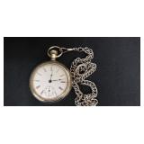 Elgin 15J Pocket Watch, working