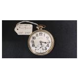 Illinois Bunn Special G.F Pocket Watch, working