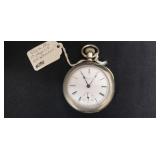 Elgin 18S 17J G M Wheeler Pocket Watch, works