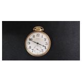 Buren 7J G.F Pocket Watch, runs