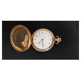 Elgin Hunter Case Pocket Watch, runs/no crystal