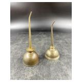 (2) Small Vintage Oil Cans