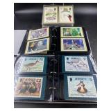(3) Contemporary Postcard & Stamp Albums