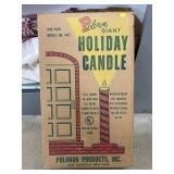 Vintage Poloron Giant Holiday Candle