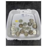 $9 in 1964 Kennedy Half Dollars