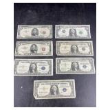 Tray: Early American Currency