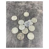 (12) Steel Pennies
