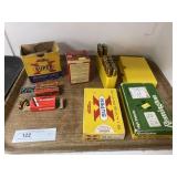 Ammo: 30.06 bronze and lead tip, .410, .22, 1