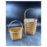 (2) Longaberger Baskets