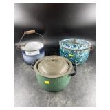 3 Pcs. of Enamel/ Agate Ware