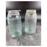 2 Mason Jars