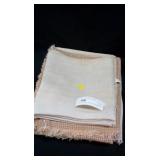 Selection of Homespun and Brown-checked Material