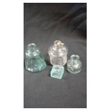 (4) Various Vintage Ink Bottles
