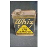 Whiz Tin Litho Advertising Can