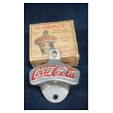 New Oldstock Coca Cola Stationary Bottle Opener